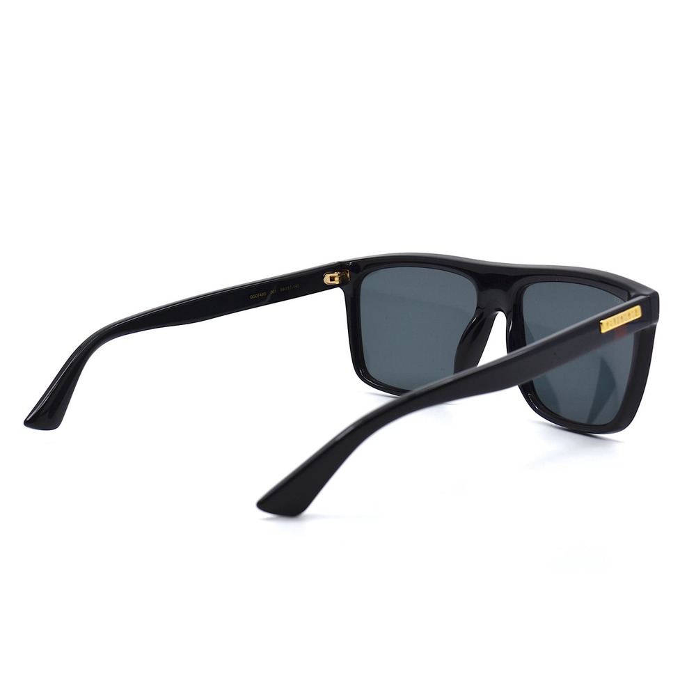 Gucci GG0748S Black Grey Sunglasses | Authentic | New w/ Case | 59-17-145 - Picture 7 of 13